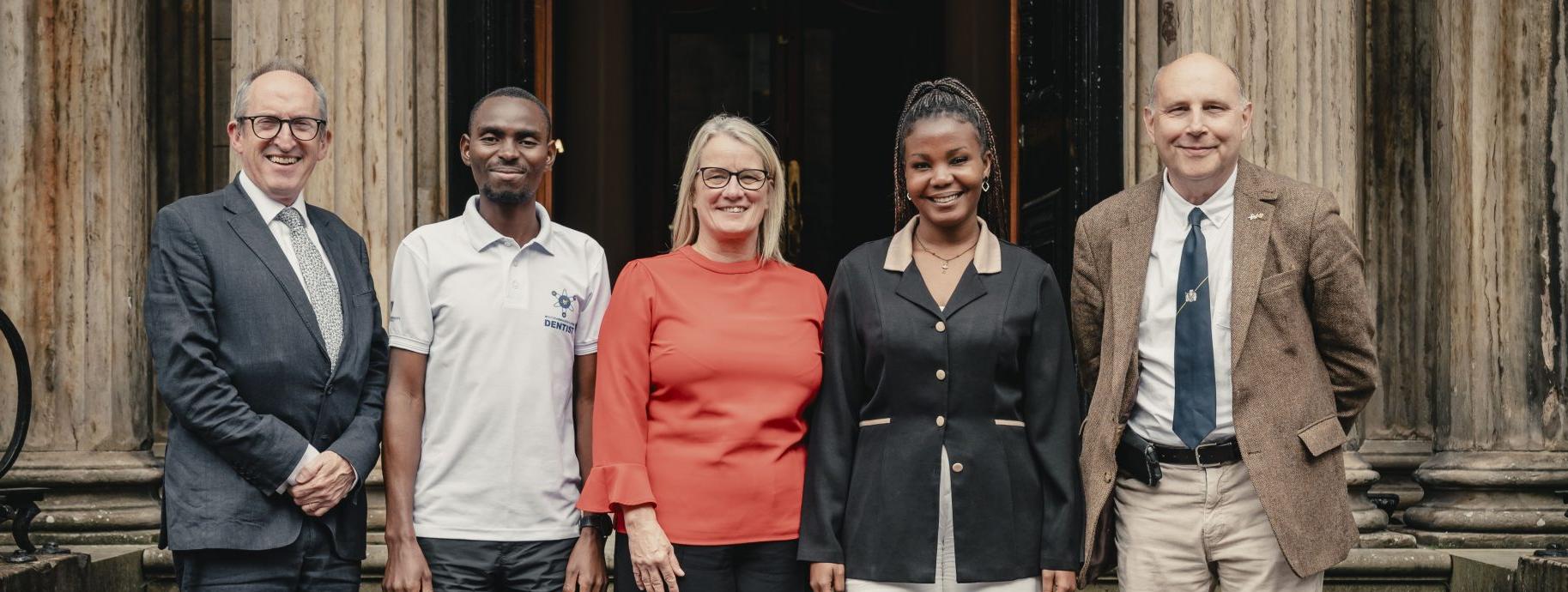 Royal College welcomes students from Malawi’s first dental school